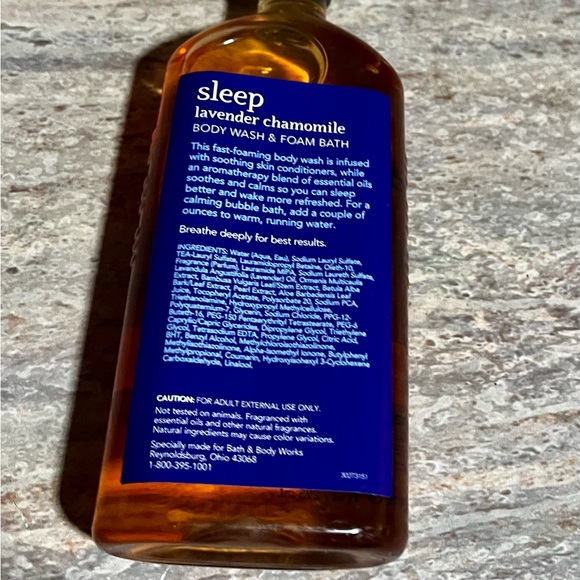 Bath & Body Works Lavender Chamomile Aromatherapy Body Wash - Picture 4 of 12
